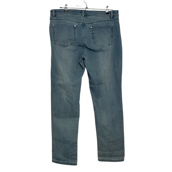 J. Jill Women's Blue Ankle & Cropped Jeans - Picture 3 of 9